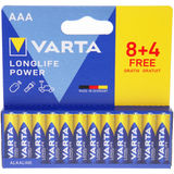 Varta AAA-Batterien, 12er Pack