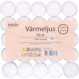 inicio Värmeljus Stearin 6h 50-pack