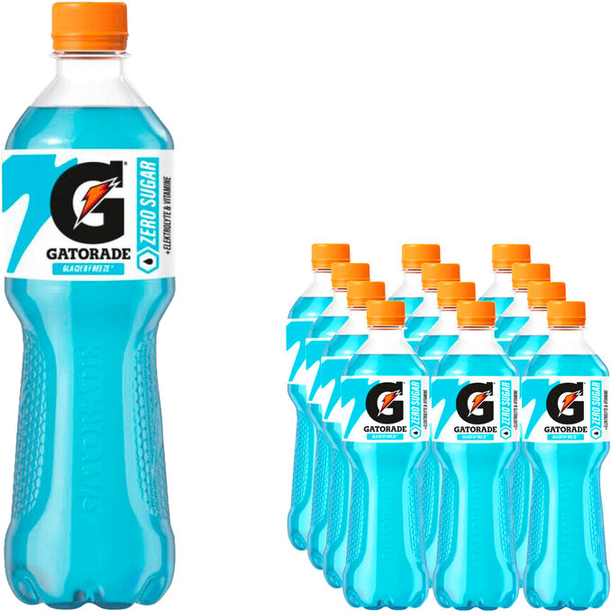 Gatorade Zero Glacier, 12er Pack (EINWEG) zzgl. Pfand