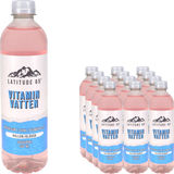 Latitude 65 Vitaminvatten Hallon-Blåbär 12-pack
