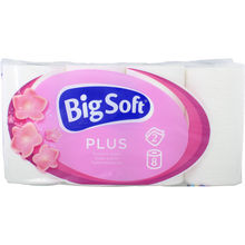 Toiletpapir Plus 8-pak
