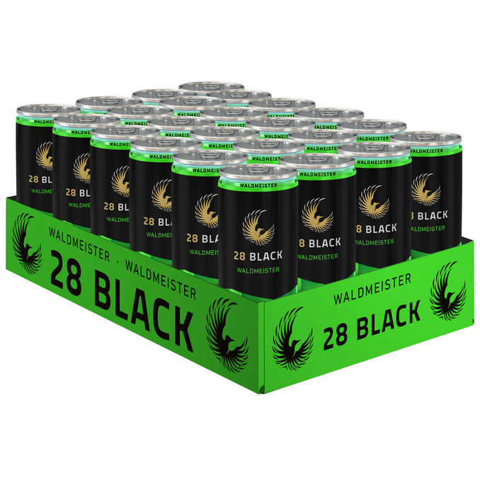 28 BLACK 28 Black Waldmeister, 24er Pack (EINWEG) zzgl. Pfand