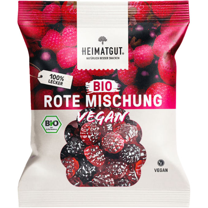 Heimatgut BIO Fruchtgummi Rote Mischung