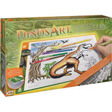 Dinos Art Dino Leuchtpad zum Nachzeichnen