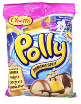 Cloetta Makeispussi Polly Banana Split