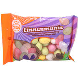 Parasta ennen: 14.10.2026 Karkkipussi Linnunmunia Maitosuklaarae