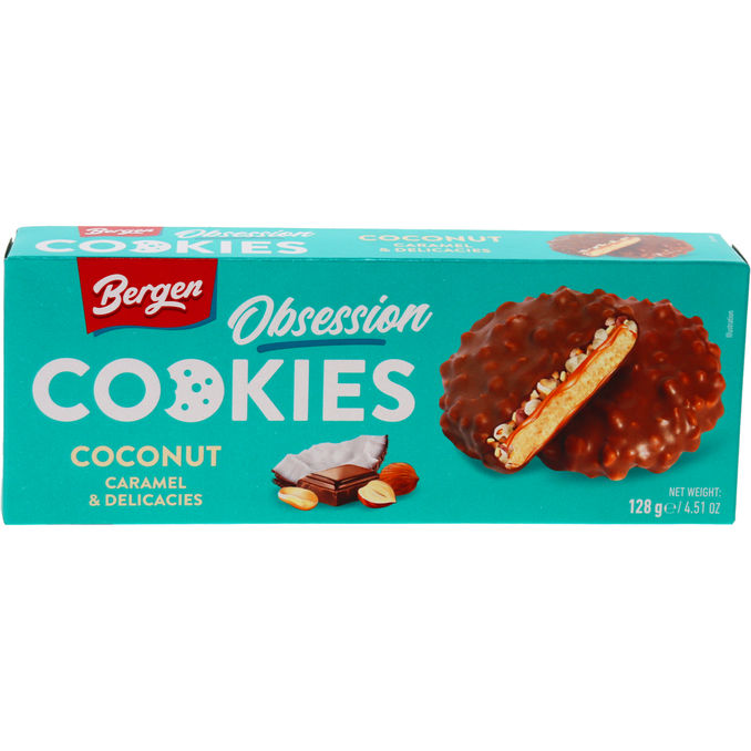 bergen Kekse Karamell & Kokosnuss