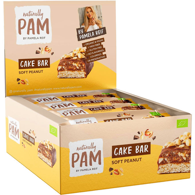 Naturally Pam BIO Peanut Bar, 12er Pack