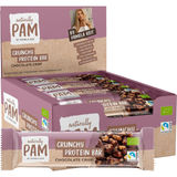 Naturally Pam BIO Crunchy Protein Bar Schokolade, 12er Pack