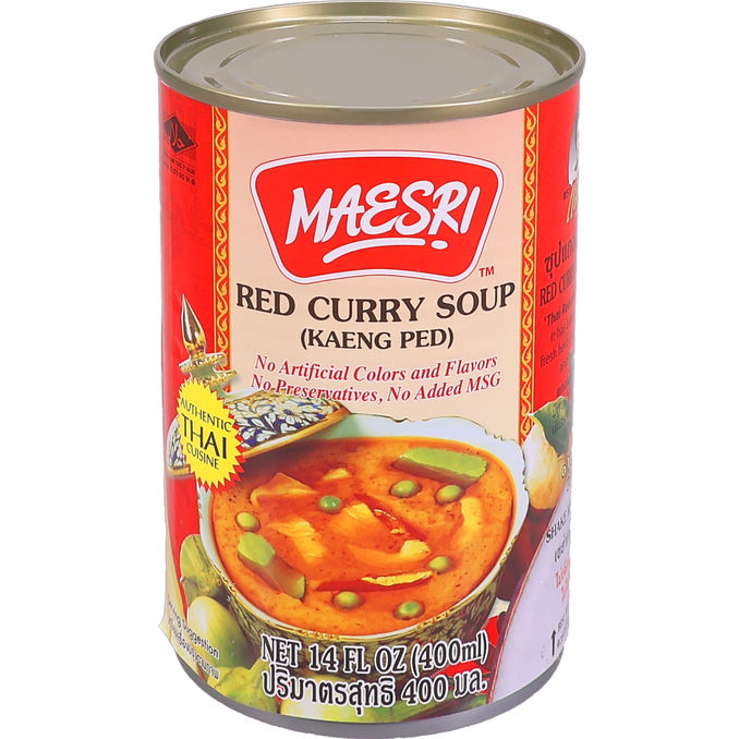 MAESRI Rød Currysuppe