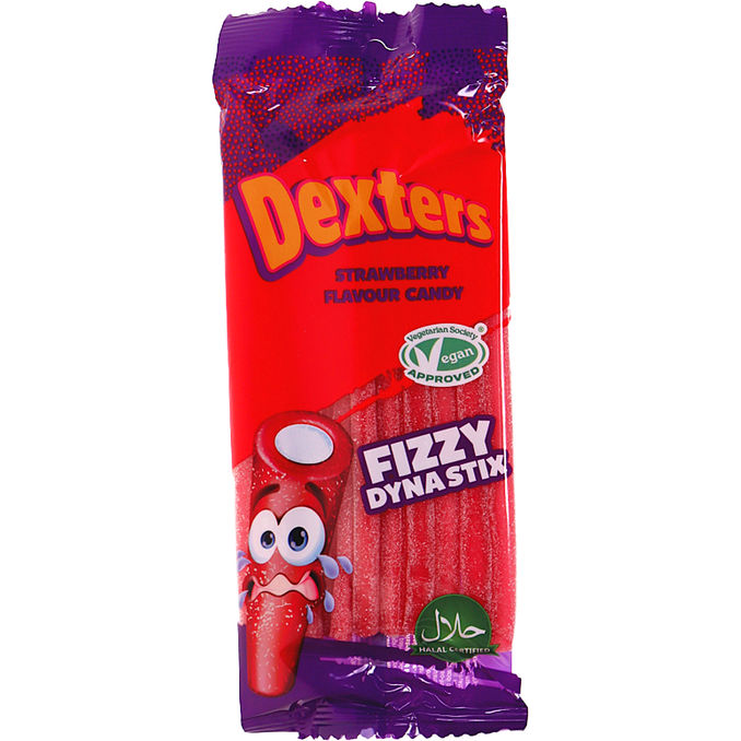 Dexters Saure Sticks Erdbeere