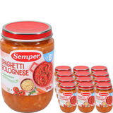 Semper Babymad Spaghetti Bolognese 12-pak