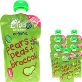 Ellas Kitchen Klemmeposer m. Pærer, Ærter & Broccoli 7-pack