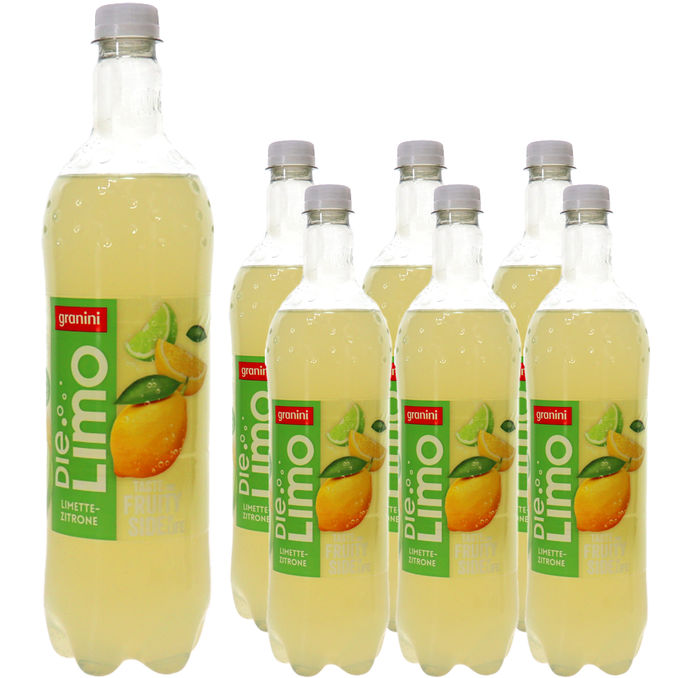 granini Die Limo Limette-Zitrone, 6er Pack (EINWEG) zzgl. Pfand