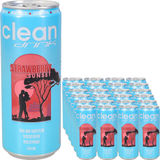 Clean Drink Energidryck Strawberry Sunset 24-pack