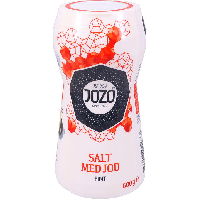 Jozo Ekstra Fint Salt m. Jod 600g