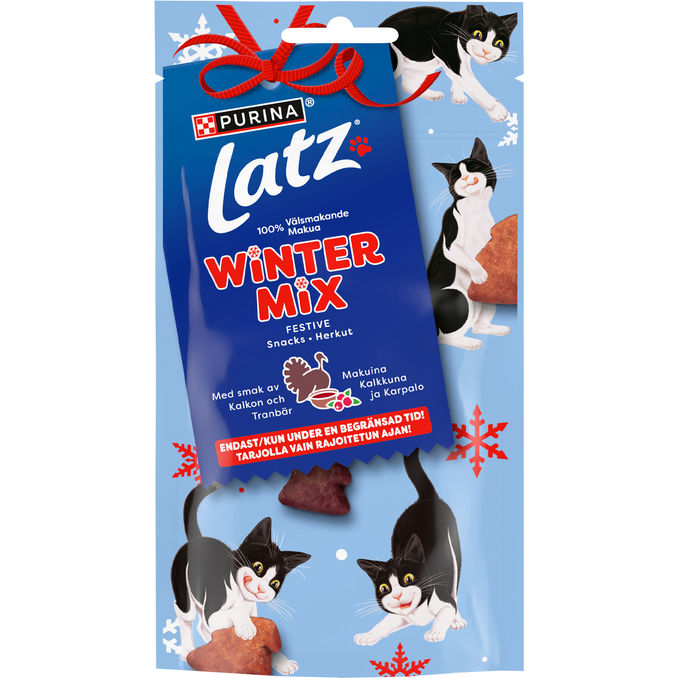 Purina Kattesnacks Kalkun og Tranebær