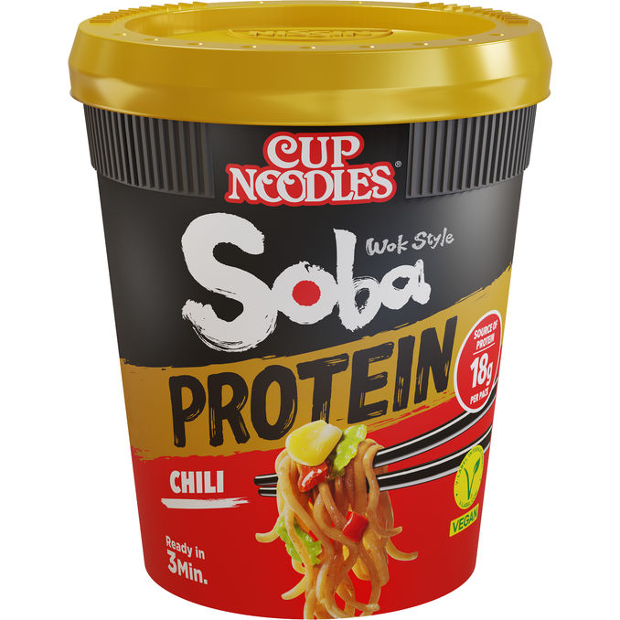 Nissin Nudlar Protein Chili
