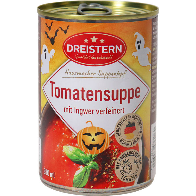 DREISTERN Tomatensuppe Halloween