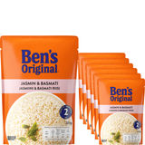 Bedst før: 26.01.2027 Ben's Original Expressris Basmati & Jasminris 6-pak