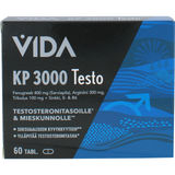 Vida Kosttilskud KP 3000 Testo