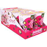 O'S BUBBLE Jelly Popping Boba Jordgubb & Persika 8-pack