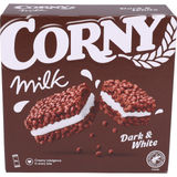 Corny Välipalapatukka Dark & White