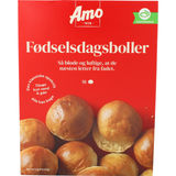 Bedst før: 15.10.2026 Amo Fødselsdagsboller
