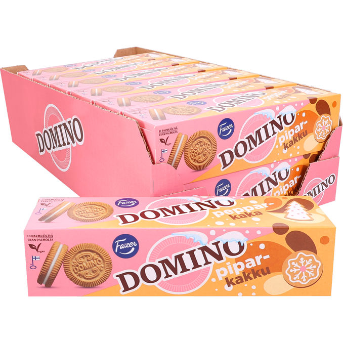 Fazer Täytekeksi Domino Gingerbread 14-pack