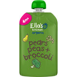 Bäst före: 2026-06-30 Ella's Kitchen Klämmis Puré Päron, Ärtor & Broccoli Eko