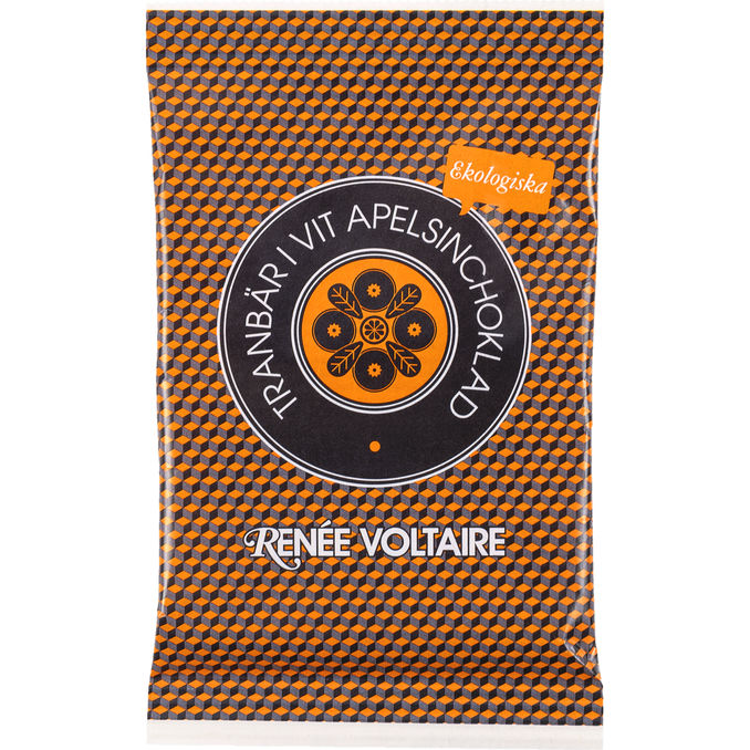 Renée Voltaire Tranbär Vit Apelsinchoklad