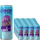 Clean Drink Energidryck Passion 24-pack