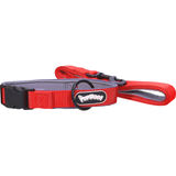 The Pep Dog Hundkoppel & Halsband Röd Reflex