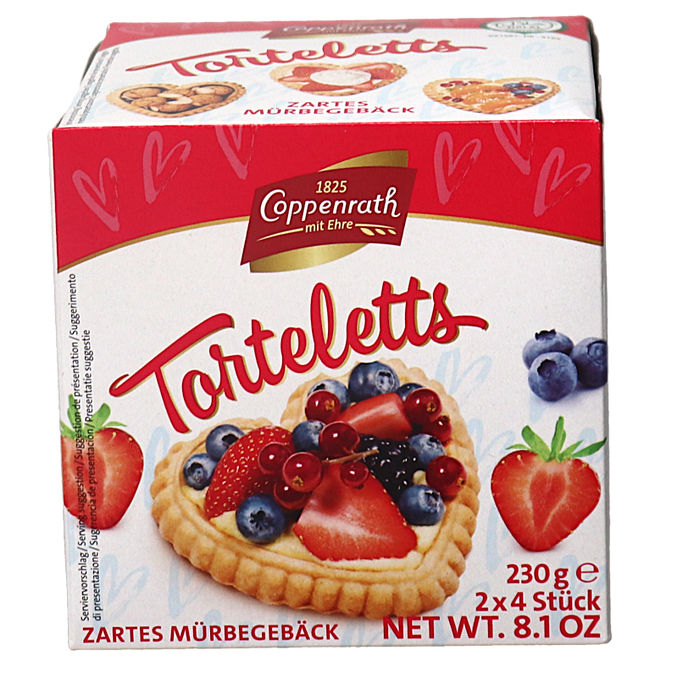 Coppenrath Torteletts Mürbe-Spritzgebäck