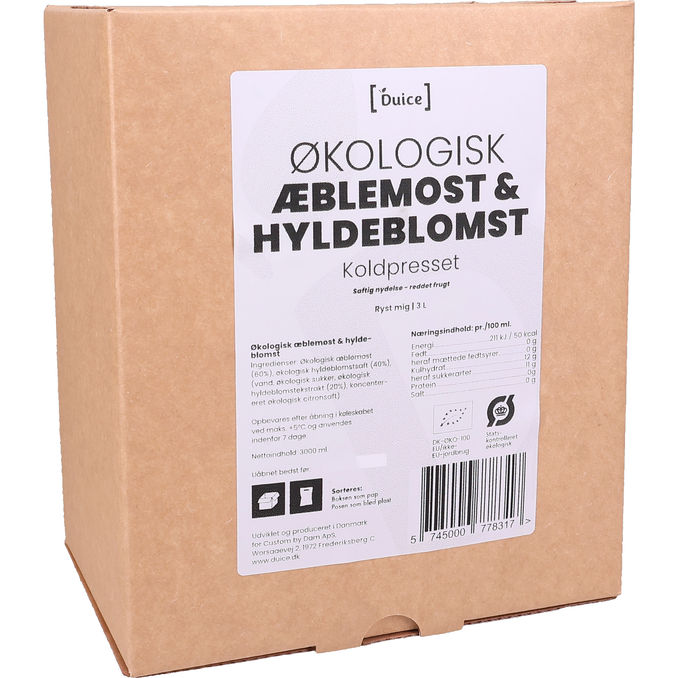 Duice Äppelmust & Fläderblom Eko