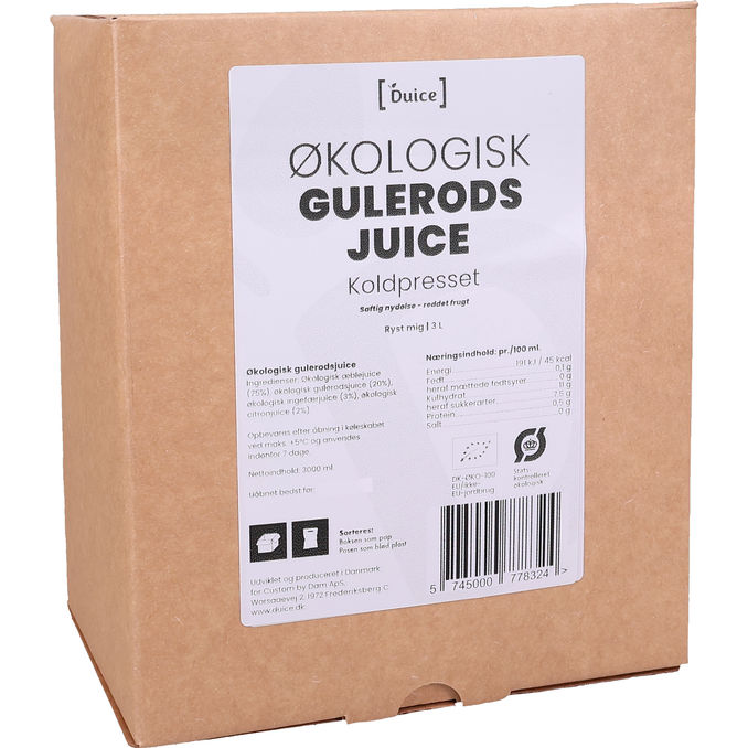 Duice Gulerodsjuice Øko
