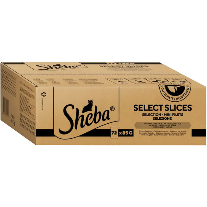 Sheba Katzenfutter, 72er Pack