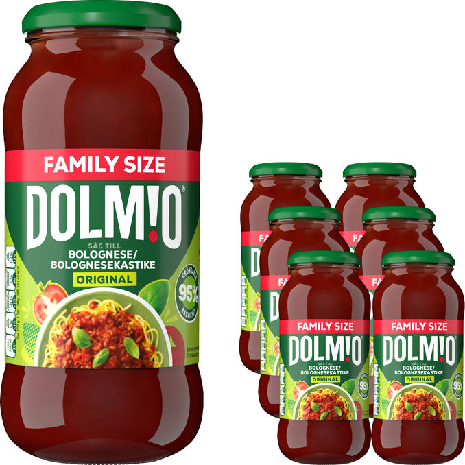 Dolmio Bolognesekastike Original 6-pack