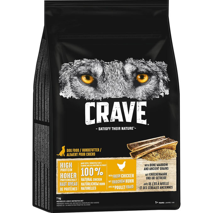 Crave Trockenfutter Huhn, Vorratspackung