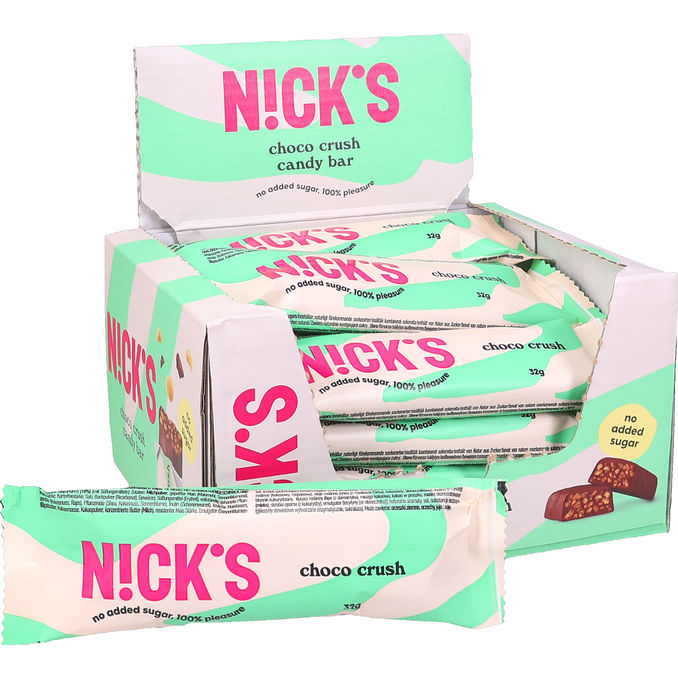 N!CK'S Chokladbar Choco Crush 15-pack