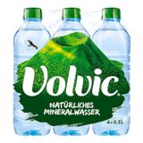 Volvic Natürliches Mineralwasser, 6er Pack (EINWEG) zzgl. Pfand