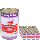 Sjöbogårdens Kissanruoka Täysravinto Naudanliha 24-pack