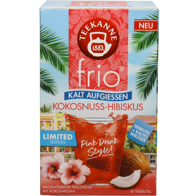 Teekanne Frio Kokosnuss-Hibiskus