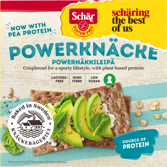 Schär Powernäkkileipä Gluteeniton