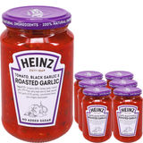 Bäst före: 2027-07-31 Heinz Pastasås Tomat, Svart & Rostad Vitlök 6-pack