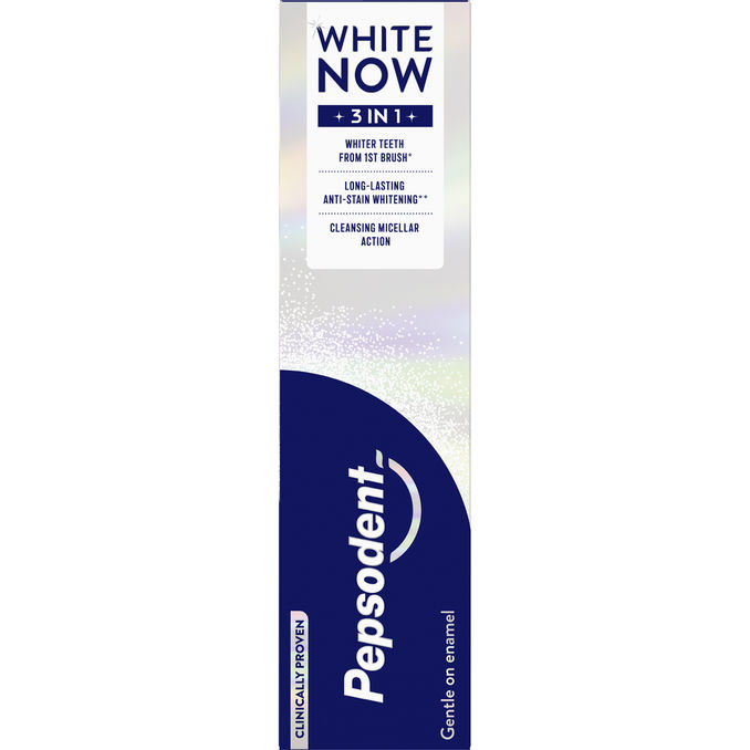 Pepsodent Tandkräm White Now 3-i-1