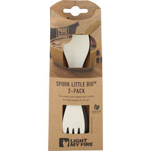 Spork Little 2-pak Cocoa/Cream