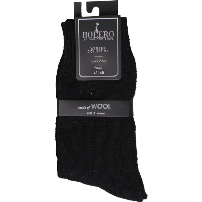 Bolero Uldsokker Herre 41-45 1 par