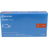 Bäst före: 2029-11-30 Mercator Nitrilhandskar Blå XL 100-pack