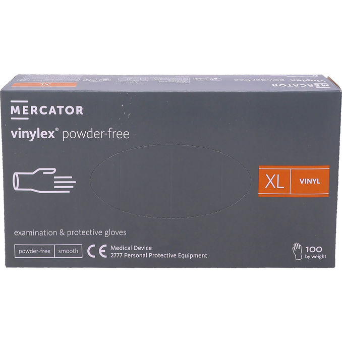 Mercator Vinylhandskar XL 100-pack